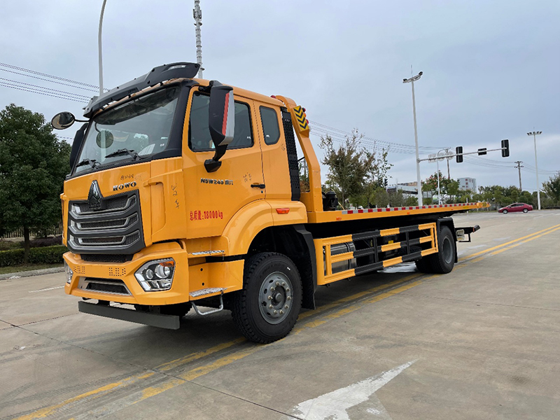 重载10吨大板清障车